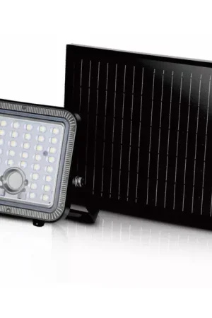 Affaire À Saisir Projecteur extérieur led 10w 1400 lumens solaire avec détecteur