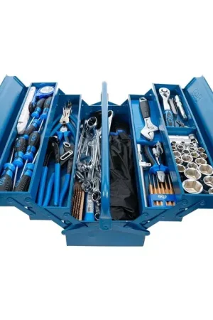 Bon Marché Caisse à outils métallique avec assortiment d‘outils 137 pièces BGS Technic
