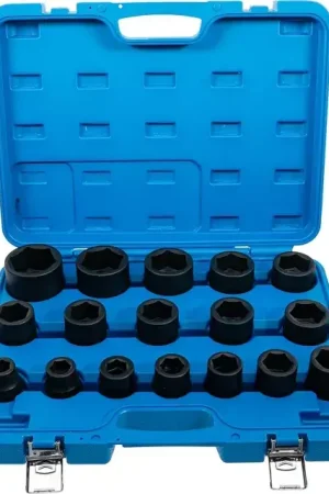 Achat Immédiat Coffret douille clé à choc 3/4 de 19 à 55 mm en 6 pans BGS