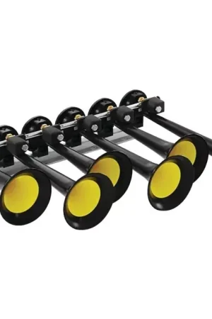 Vente Flash Klaxon 6 trompettes 36 mélodies 12/24v Techni Power