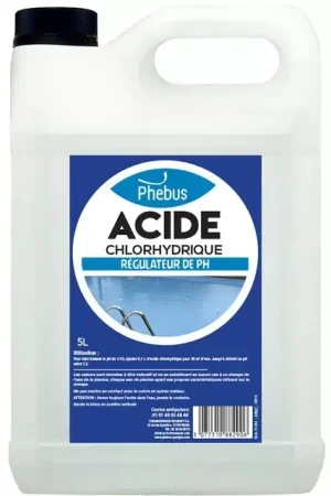 Acide chloridrique bidon de 5l phebus Offre Limitée