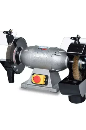 Soldes Touret avec meule et brosse 200 mm 230V Promac
