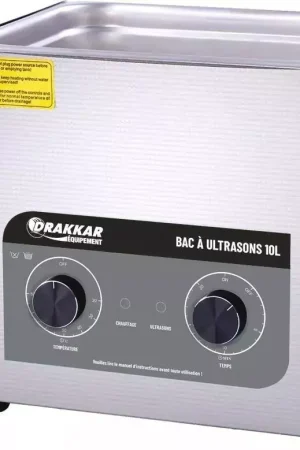 Bac inox à ultrasons 10L 230V Expédition Rapide