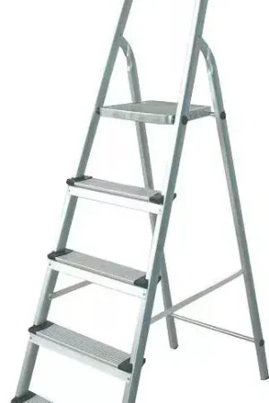 Escabeau avec porte-outils 5 marches Achat Immédiat