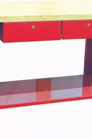 Etabli plateau bois avec 2 tiroirs 1500x640mm 350kg Expédition Rapide