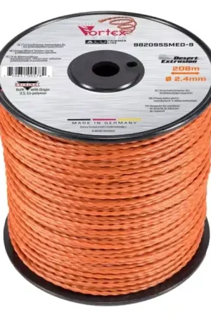 Expédition Rapide Fil de debroussailleuse ø 2,4 mm 208m alu vortex