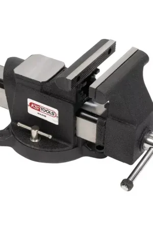 Acheter En Ligne Etau en acier trempé à mors parallèles - base tournante 150mm