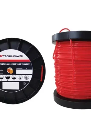 Vente Directe Fil nylon rond ø1,3mm bobine de 100m techni-power