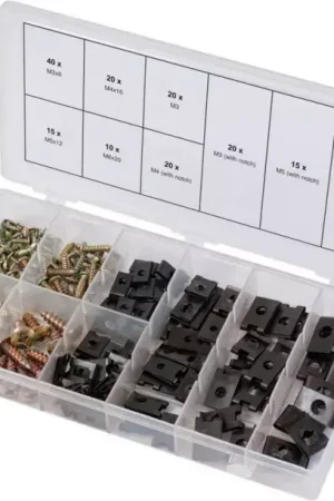 Assortiment de vis et d‘écrous gage coffret de 170 pieces ks Produit De Marque