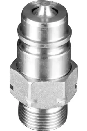 Coupleur rapide à clapet male m16x1,5 is0 a Expédition Rapide