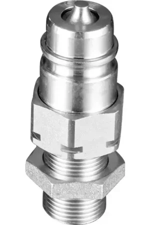 Haute Qualité Coupleur rapide à clapet passe cloison m 16x1,5 is0 a