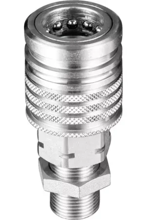 Coupleur rapide à clapet passe cloison f 22x1,5 is0 a Dernier Modèle