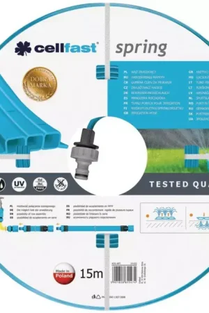Tuyau d‘irrigation spring 15 mètres Cellfast Achat Immédiat
