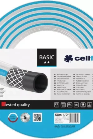 Tuyau d‘arrosage vert basic 1/2" 50 mètres Cellfast Prix Cassé
