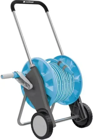 Acheter Direct Enrouleur sur roues tuyau 20 mètres 1/2" compact Cellfast