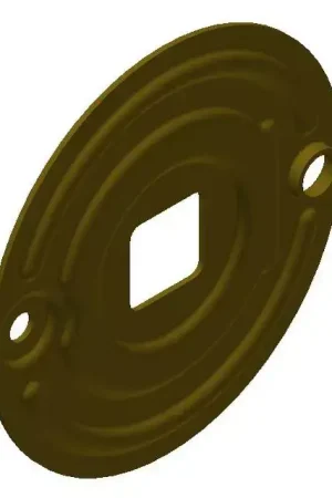 Acheter Direct Plaque de frein 350x60 pour essieu carre de 80