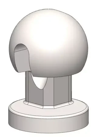 Boule a lumiere arriere droite Marque