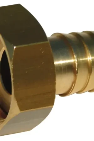 Acheter En Ligne Manchette cannelé en laiton avec écrou tournant femelle 3/4" x 20