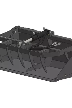 Benne a grappin mini chargeur avec dents d‘une longueur 1.4 m kubota la402/463/703 Achat Immédiat
