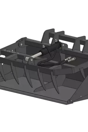 Benne a grappin mini chargeur avec dents d‘une longueur 1.4 m striegel Certifié
