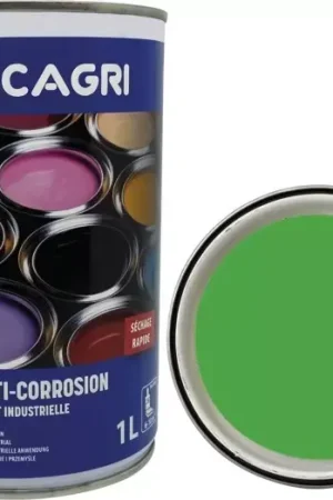 Dernier Modèle Peinture de finition vert merlo pot 1l lacagri