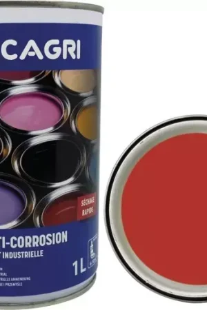Vente Flash Peinture de finition orange same pot 1l lacagri