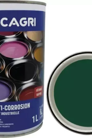 Authentique Peinture de finition vert someca pot 1l lacagri