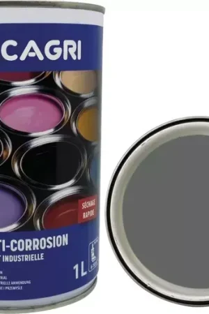 Meilleur Choix Peinture de finition gris pot 1l lacagri