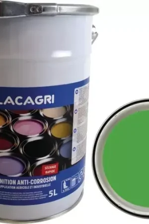 Top Vente Peinture de finition vert merlo seau 5l lacagri
