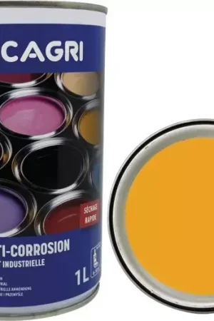 Vente Directe Peinture de finition jaune dahlia pot 1l lacagri