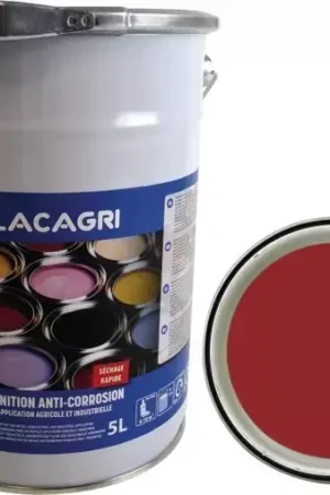 Achat Immédiat Peinture de finition rouge case ih seau 5l lacagri