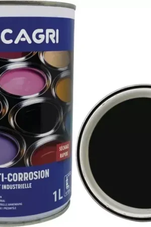 Haute Qualité Peinture de finition noir deutz pot 1l lacagri