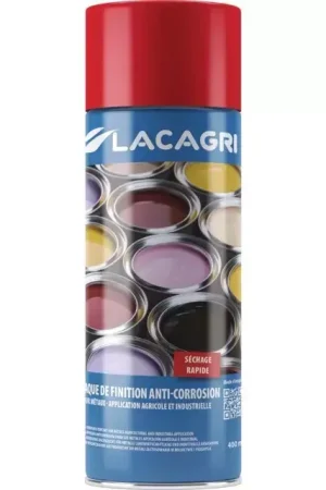 Livraison Express Peinture de finition rouge la campagne aerosol 400ml lacagri