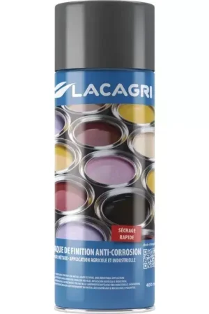Satisfait Ou Remboursé Peinture de finition gris chassis fendt aerosol 400ml lacagri