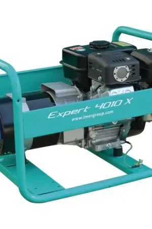 Expédition Rapide Groupe électrogène de chantier monophasé essence expert 4010 x - 3,3 kw imer