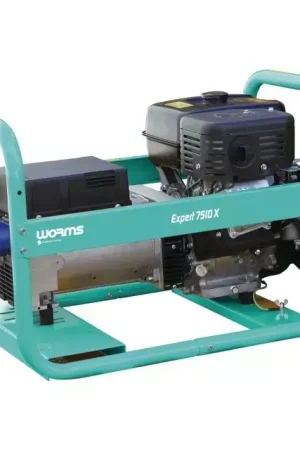 Seulement Aujourd'hui Groupe électrogène de chantier monophasé expert 7510 x avr - 7,5 kw imer