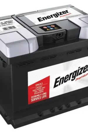 Batterie em63l2 12v 63ah 610a en + a droite Energizer premium Authentique