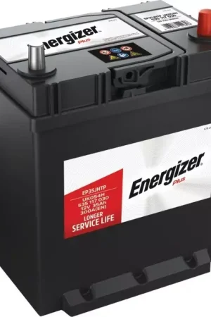 Batterie ep35jhtp 12v 35ah 300a en + a droite Energizer plus Jusqu'à Épuisement Des Stocks