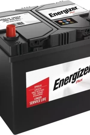 Batterie ep60jx 12v 60ah 510a en + a gauche Energizer plus Meilleure Vente