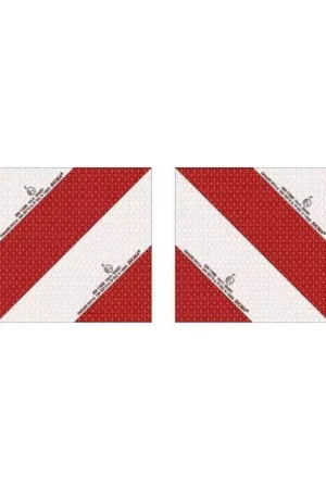 Bon Marché Auto adhésif droit et gauche 423x282mm reg. R104 - classe f Bicma