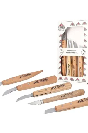 Set de couteaux à sculpter STUBAI Prix Bas