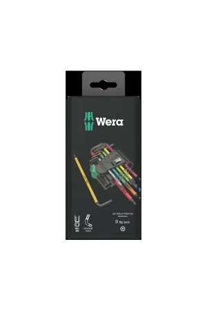 Coffret de 9 clés Torx - Wera 967/9 Expédition Rapide