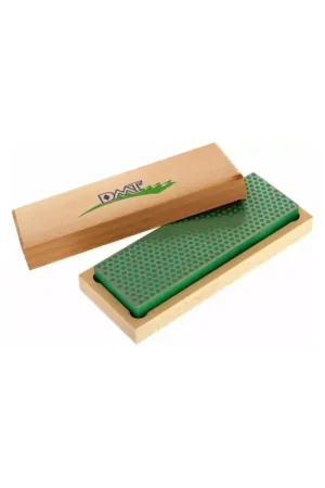 Nouvel Arrivage Pierre d‘affutage diamant DMT - Grain Extra fin - Support en bois