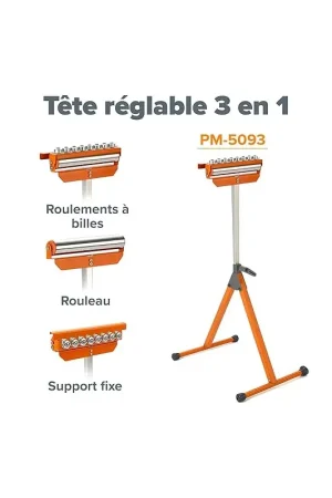 Servante d‘atelier rouleau à billes - Capacité 130kg Expédié Aujourd'hui