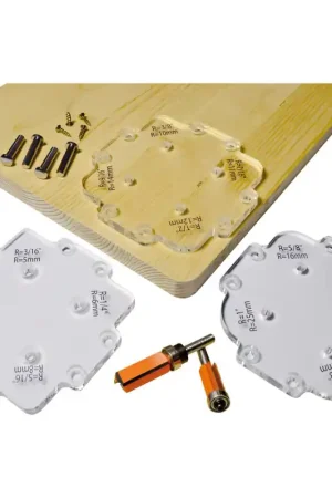 Gabarits pour arrondir (12 rayons de 3 à 25mm) Acheter Direct