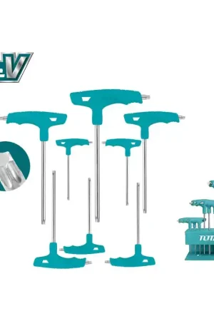 Commander Vite Jeu de 8 clés Torx avec poignée en T