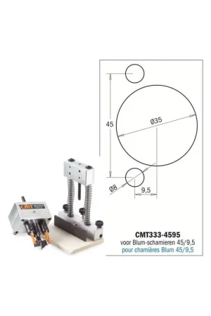 Promotion Saisonnière Kit complet pour perçage de charnières BLUM