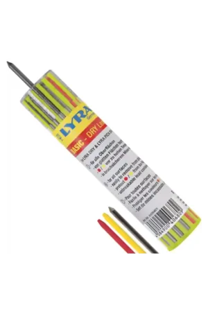 Haute Qualité Set de 12 mines multi-couleurs Lyra DRY LEADS