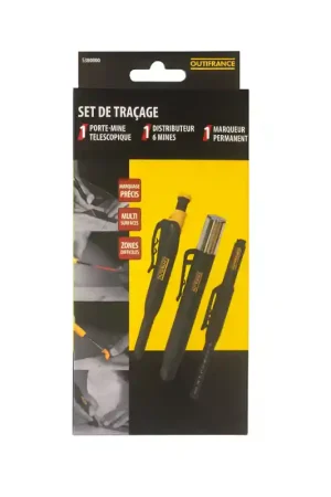 Bon Plan Kit d‘outils de traçage - 3 pièces