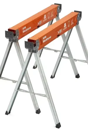 Offre Exclusive Chevalet de sciage 1220kg - Bora (lot de 2)